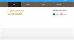 Desktop Screenshot of catherinesmusicstudio.com